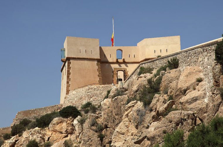 Castillo San Juan de las Aguilas, Spain